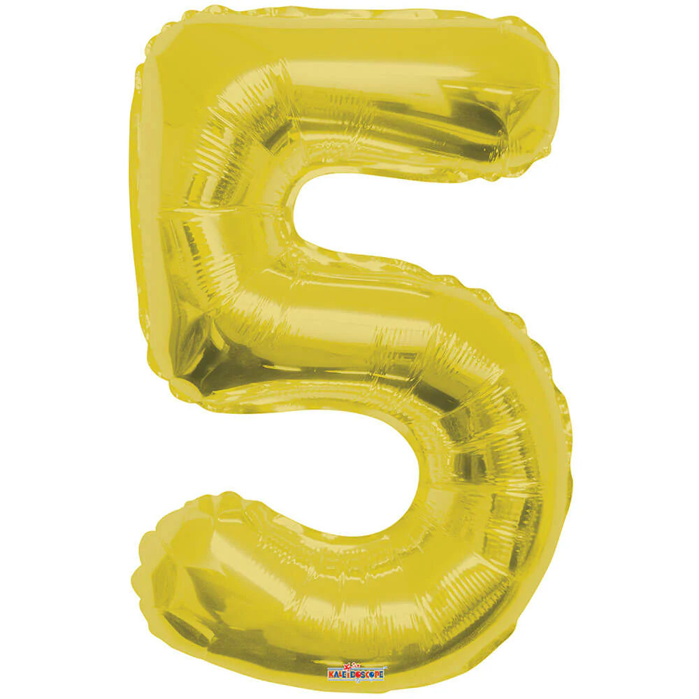34" Foil Gold Balloons 1 ct